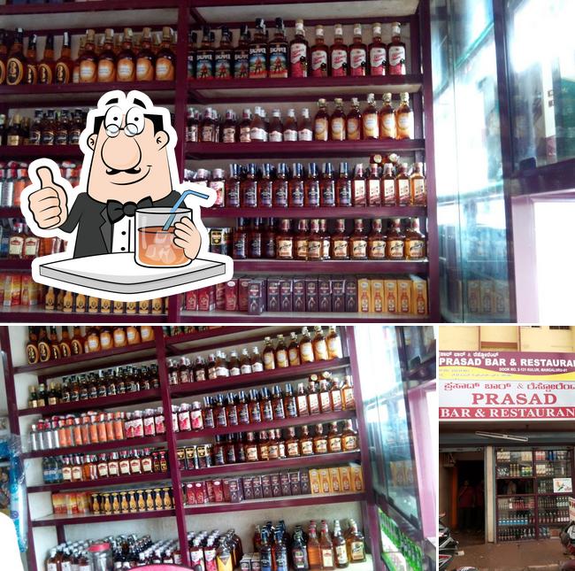 The photo of drink and exterior at Prasad Bar & Restaurant