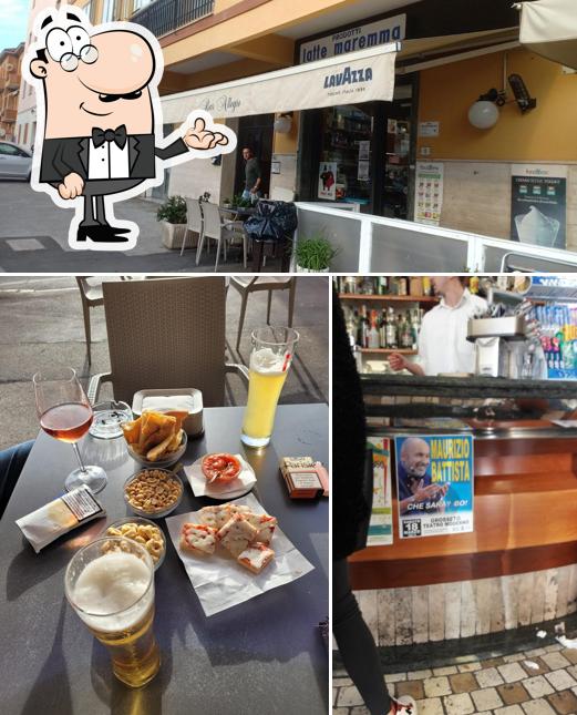 Gli interni di Bar Allegro