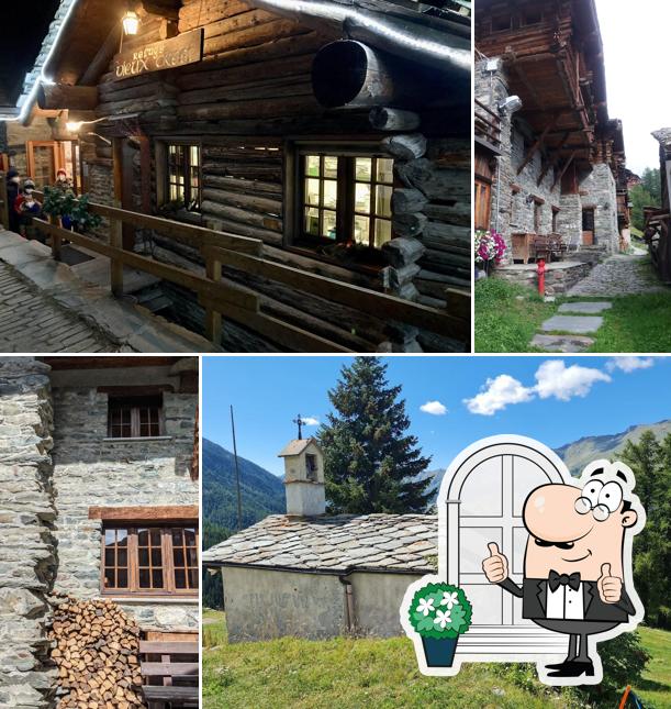 Guarda gli esterni di Rifugio Vieux Crest