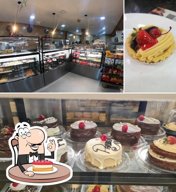 Bolo de queijo em Padaria Pão Doce Pão