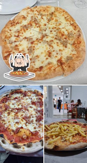 Scegli tra le molte varianti di pizza