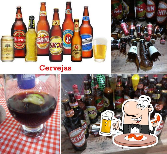 Você pode tomar um copo de cerveja leve ou escura