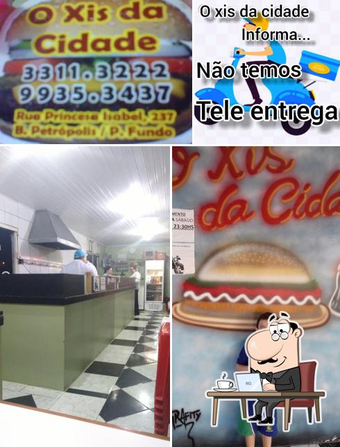 Veja imagens do interior do O Xis Da Cidade