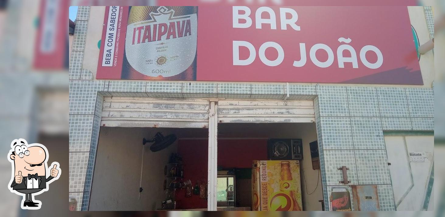 Aqui está a publicidade do Bar do joao