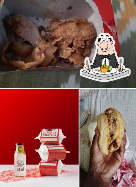 The photo of Simple Burger’s food and beverage