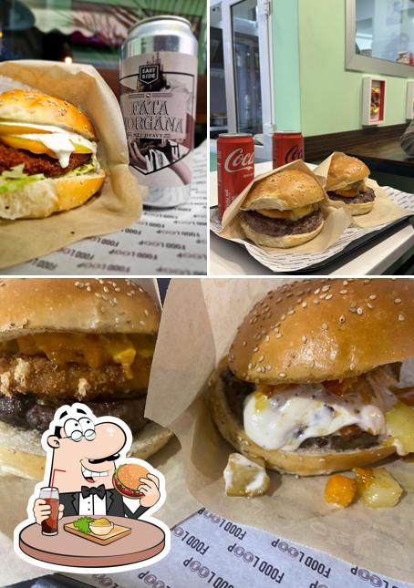 Gli hamburger di Food Loop - cucina d'autore potranno soddisfare i gusti di molti