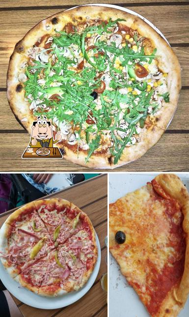 Essayez différents genres de pizzas