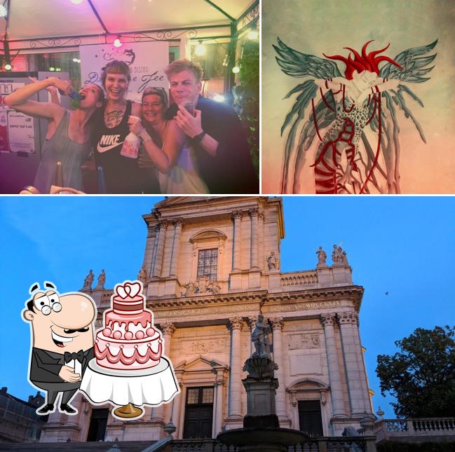 Absinthe Bar Die grüne Fee si caratterizza per la nozze e esterno