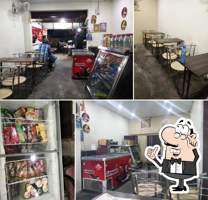 The interior of Ruchi Restaurant And Chinese Point