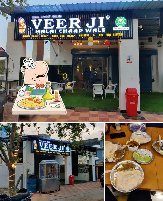 Food at VEER JI MALAI CHAAP WALE YATHARTH