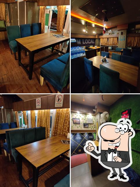 The interior of Park View Restaurant Main Bazaar