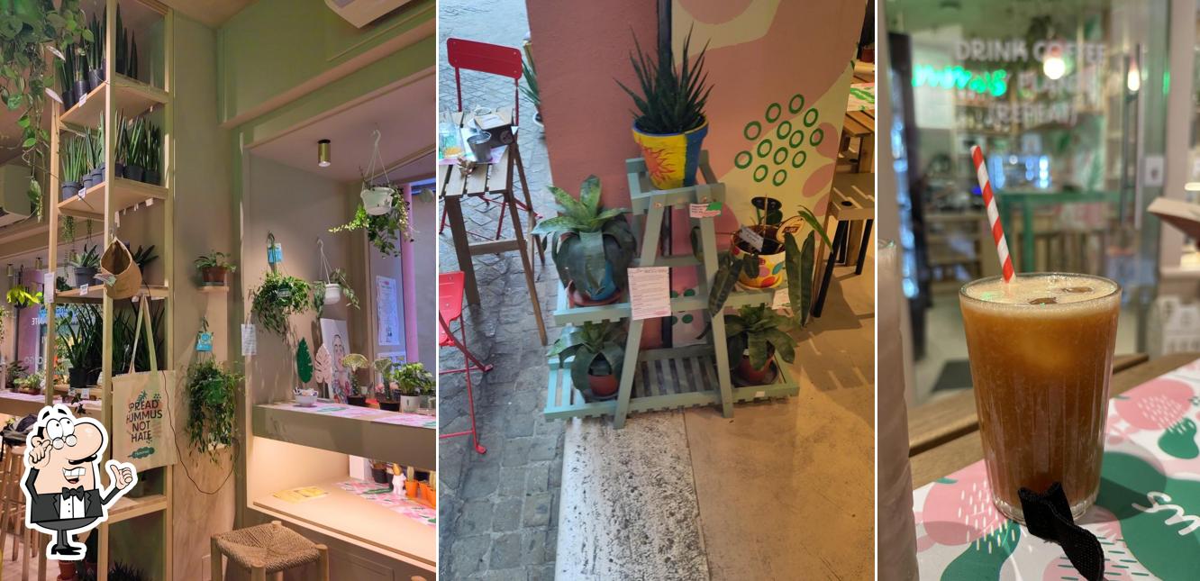 Siediti a un tavolo di Hummus Plant Cafè