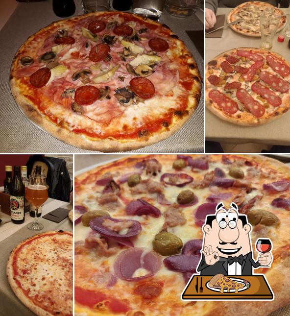 A Pizzeria Scacciapensieri, puoi ordinare una bella pizza