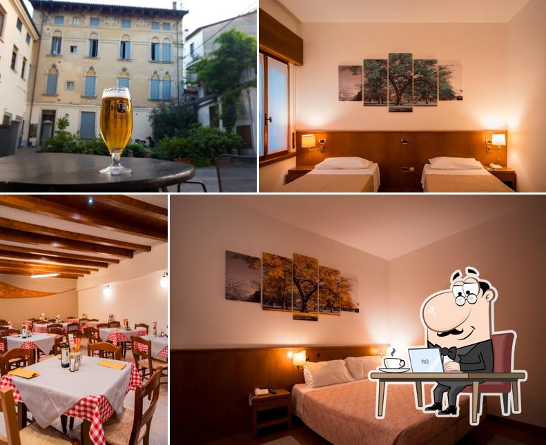 Siediti a un tavolo di LEON D'ORO da Demis - bar, pizzeria, ristorante, alloggio