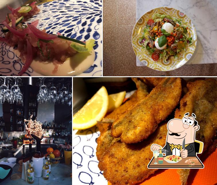 Nourriture à Les Rouges Cucina & Cocktails