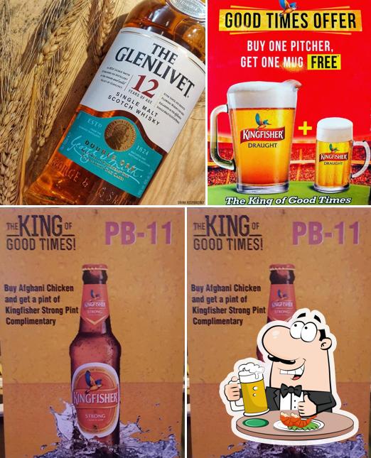 Enjoy a beer at the end of the day