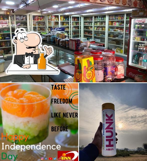 Enjoy a beverage at Ainn Sweets & Condiments