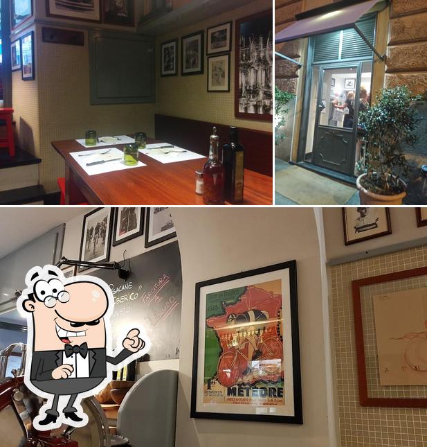 Gli interni di la Piazzetta del Pisacane