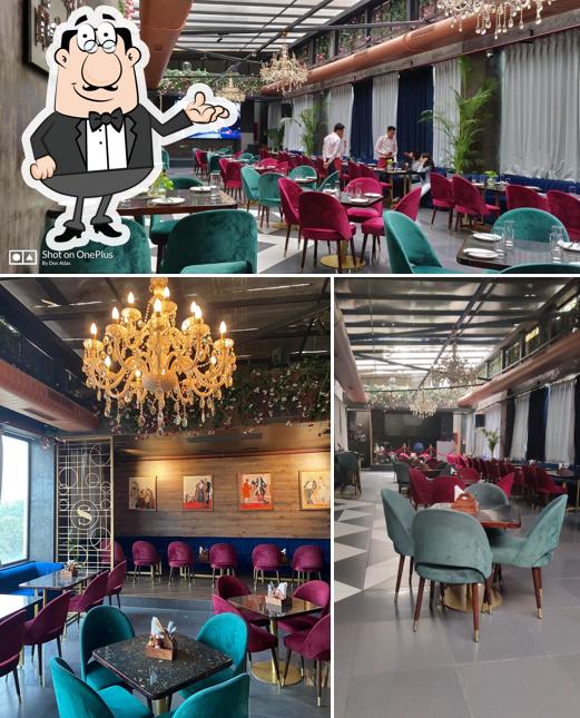 The interior of The Société By Big Boyz Lounge