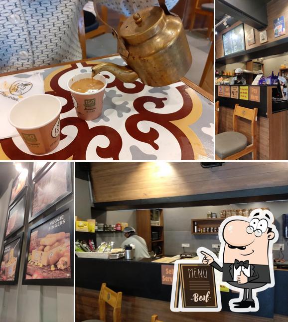 Look at the picture of Tea Post