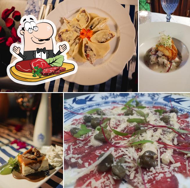 Carpaccio de carne em Bistrô Sete Ais