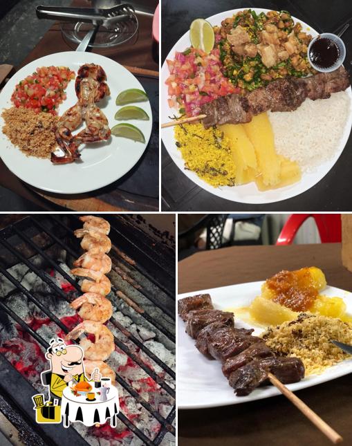 Platos en Jantinha do Fabinho - Caldos e Porções