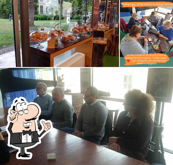 Gli interni di Spazio Anagramma