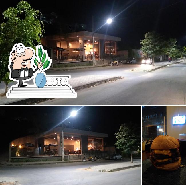 A imagem da exterior e cidadãos no Muretto Music & Beer