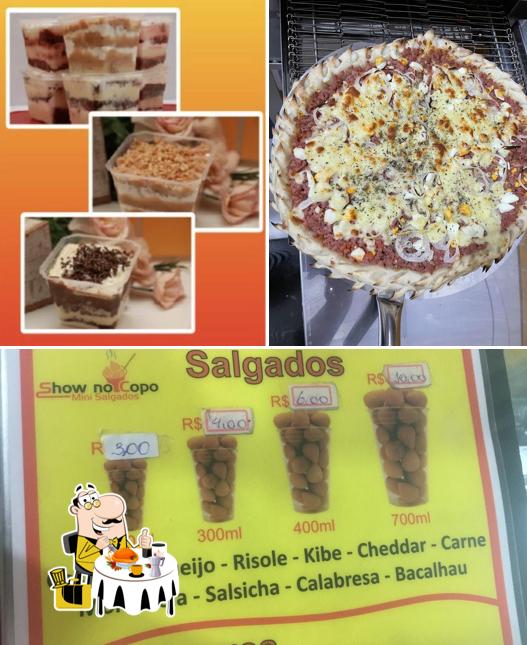 Comida em Show no Copo - Salgados