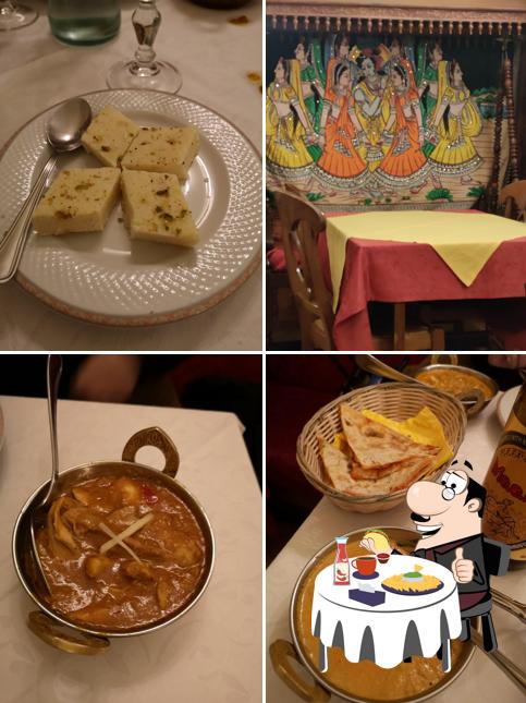 Piatto di formaggi al Yoga Ristorante indiano Trieste