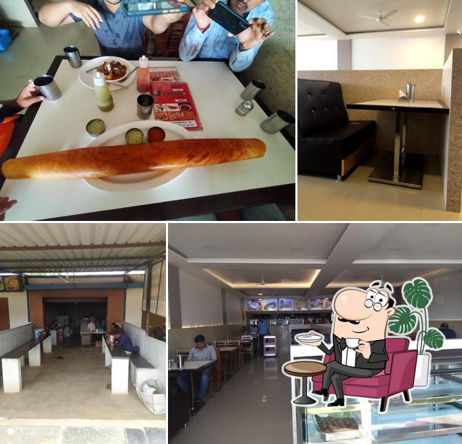 Check out how AMBARI RESTAURANT K R PETE (Krishnarajpete) looks inside