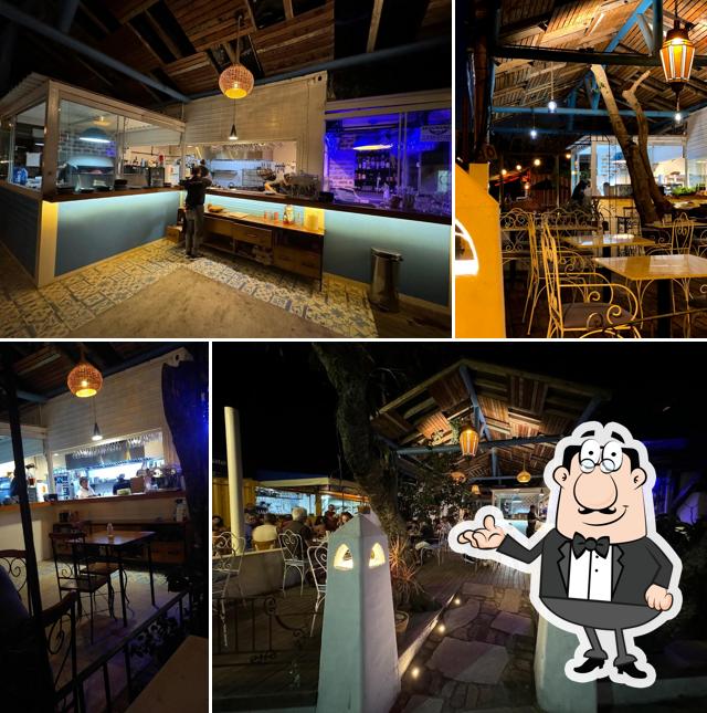 O interior do Container 63