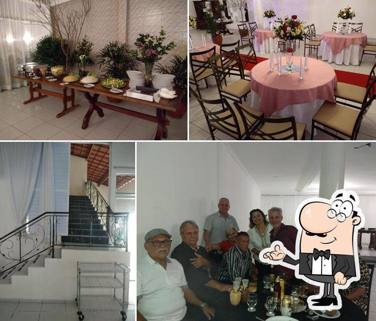 O interior do Samuel Recepções e Refeições