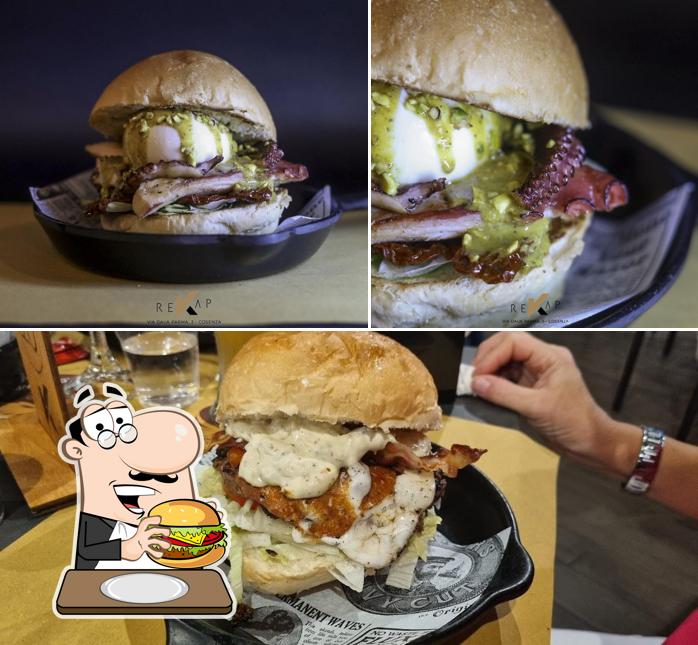 Ordina un hamburger a Rekap