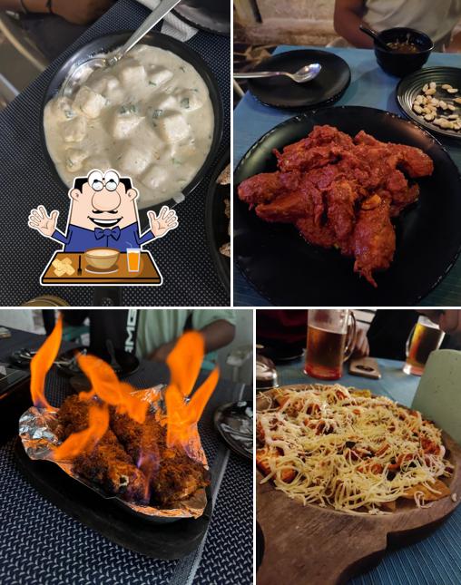 Clam chowder at Bacchus Inn