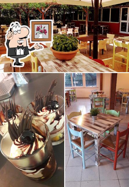 Gli interni di Ristoquà