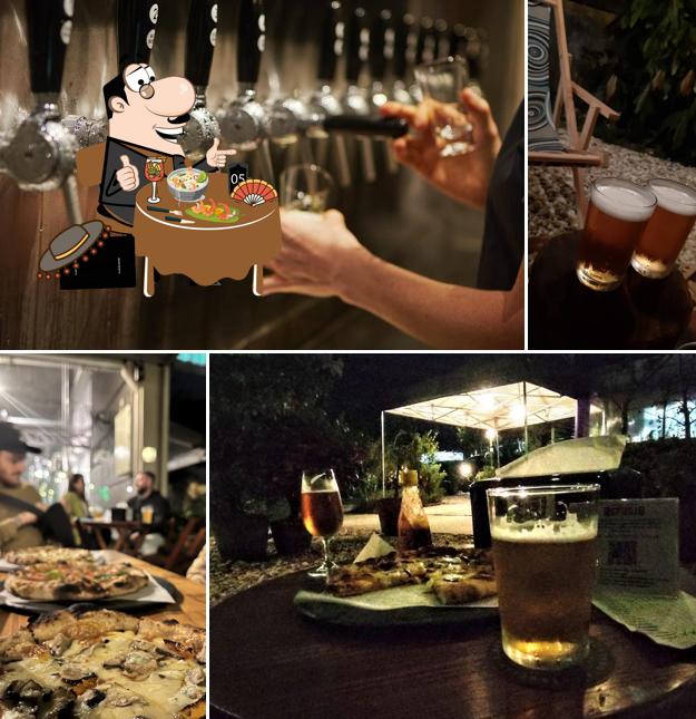 Platos en Cervejaria Refúgio