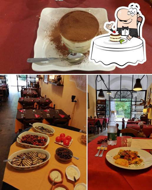 Tiramisù al Locanda del Borgo Hostaria in Farfa