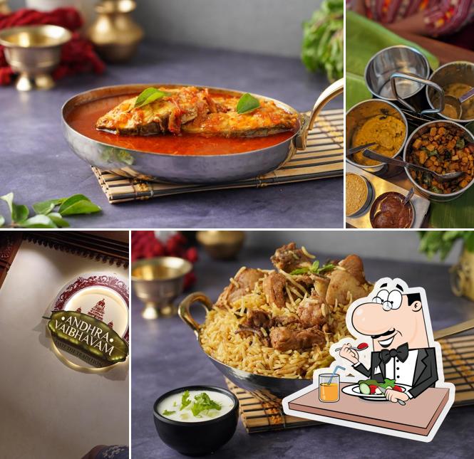 Meals at ANDHRA VAIBHAVAM RESTAURANT
