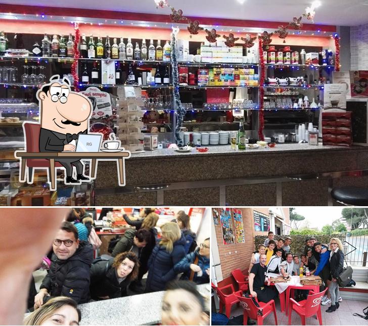 Gli interni di Angy Bar