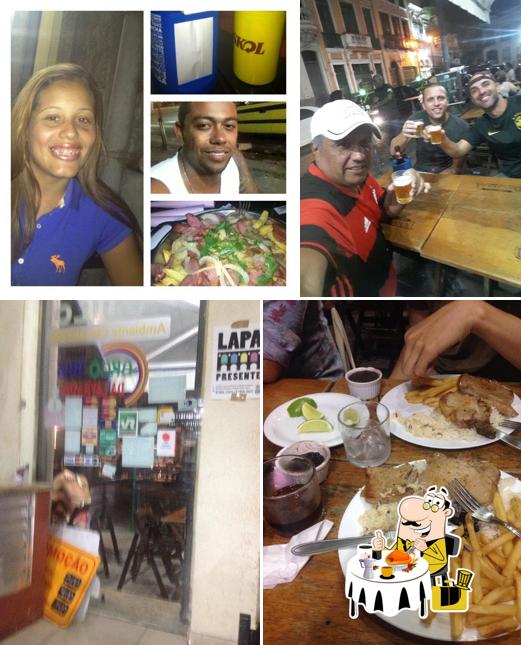 Comida em Arco Íris da Lavradio