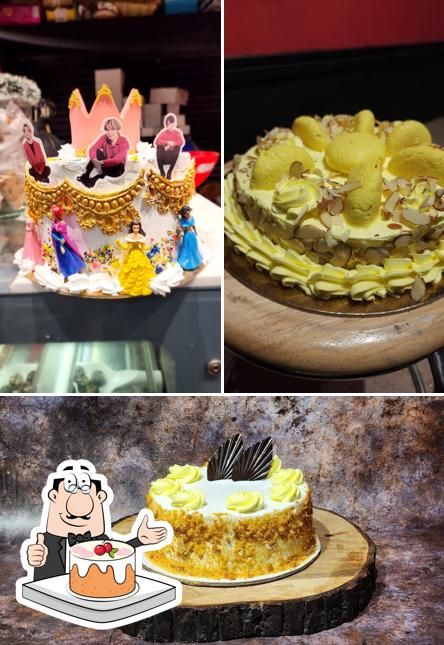 Carrot cake at Online Cake Studio Resto Cafe - Pattabiram