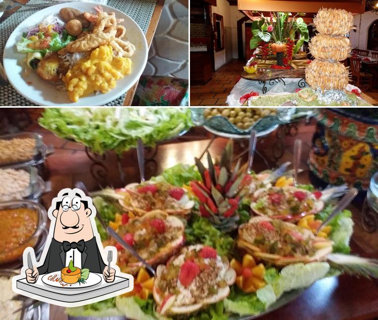 Comida em Restaurante Olho D'Água