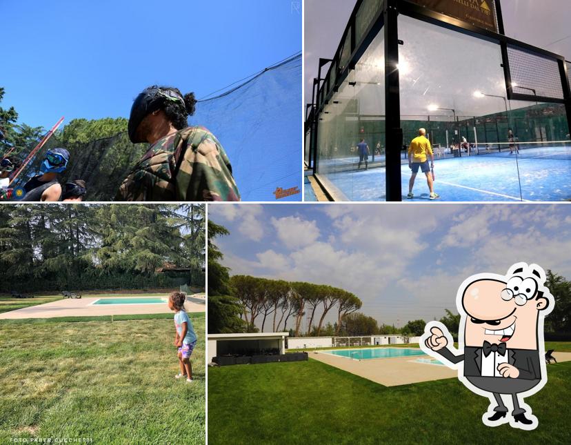 Gli esterni di Green Club Roma