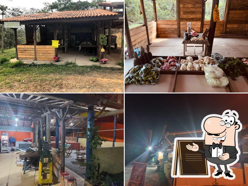 Desfrute da vista do exterior QUIOSQUE DA MICHELE & DIGNÍSSIMA RESTAURANTE "FOGÃO A LENHA"