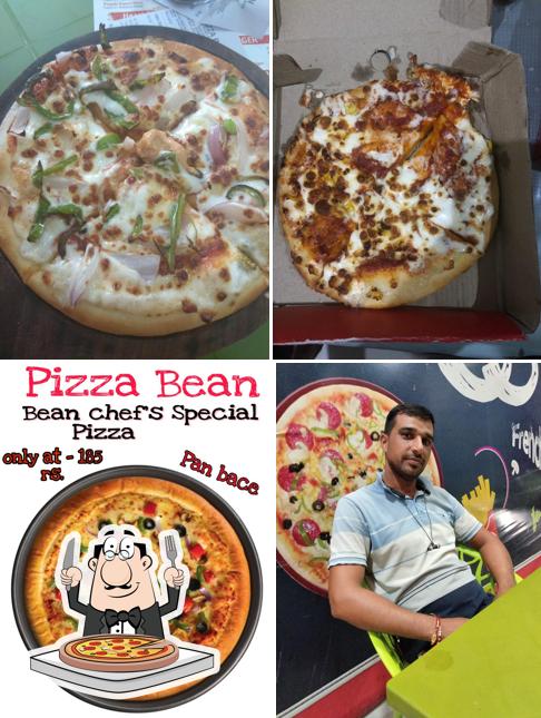 Order pizza at Pizza bean