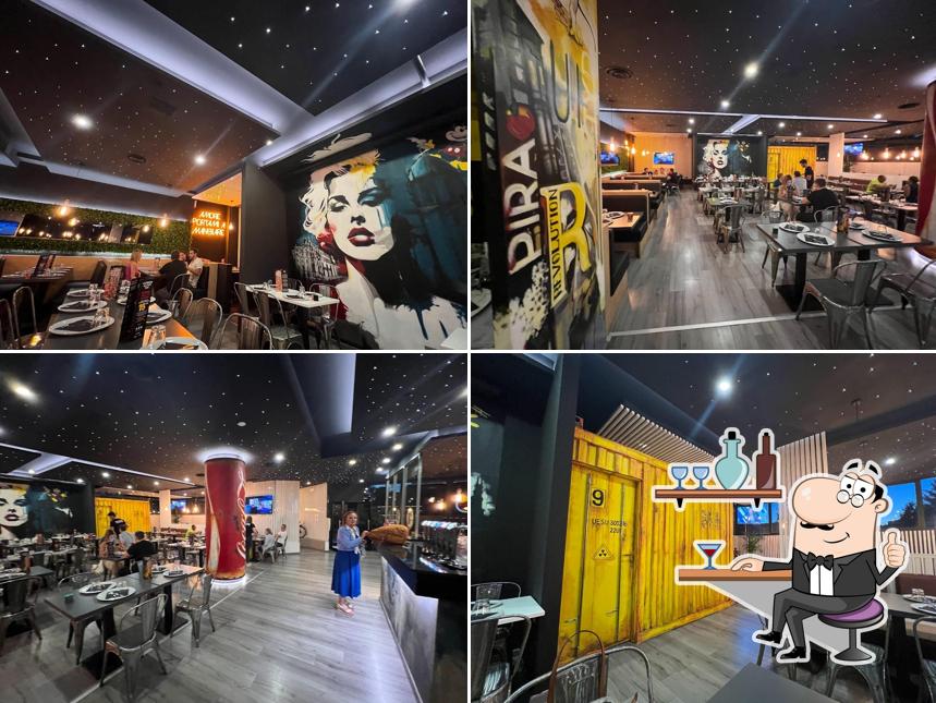 Dai un'occhiata agli interni di Pizza Revolution