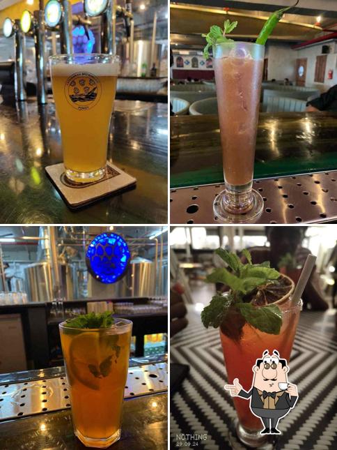 Catamaran Brewing serves a number of beverages