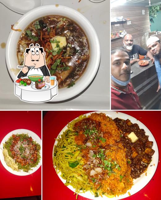 Hot and sour soup at Aashish Chinese King