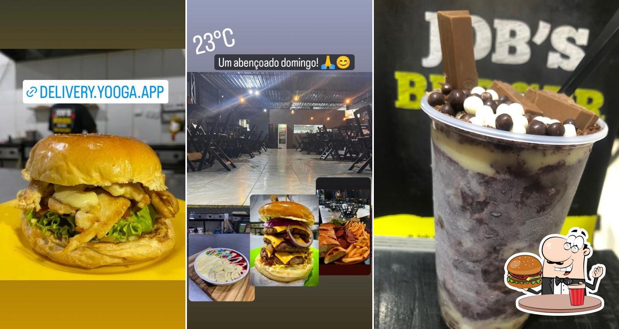 Job's burger delivery provê uma infinidade de opções para os amantes dos hambúrgueres